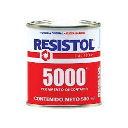 Resistol 5000 Pegamento de Contacto 1/2 L para Madera y Laminados