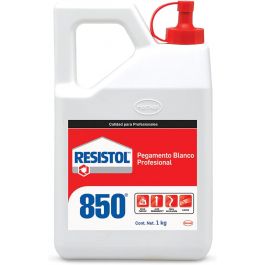 [CM-2301] Resistol 850 Pegamento Blanco 1 L para Madera y Carpintería