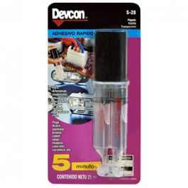 [CM-2904] Devcon 5 Minutos Pegamento Epóxico 5-28 para Metal Vidrio y Cerámica