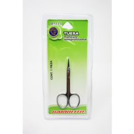 [CM-2497] Tijera de Manicure Barrilito 8833-3 Punta Curva