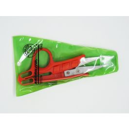 Tijera Textilera 4-1/2" Barrilito Mango Plástico para Deshebrar