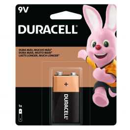 Pila 9V Alcalina Duracell 1604