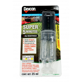 [CM-2814] Pegamento Super Rápido Jeringa 5 Min Devcon S5-28 Epóxico