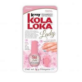 Pegamento Instantáneo para Uñas Lady 5g Kola Loka Cianoacrilato