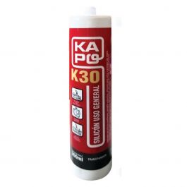 [CM-3423] Silicón Transparente Uso General 300 ml Kong K30 Sellador