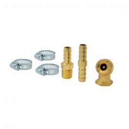 Accesorios para Manguera Compresor 6 Pzs Surtek 108104 Conectores Rápidos