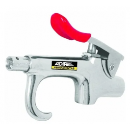 Pistola Sopleteadora Cromada Adir 666 Cuerda 1/4 NPT