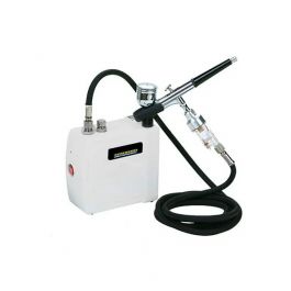 Kit Mini Compresor con Aerógrafo Profesional Adir AD-646 Bajo Ruido