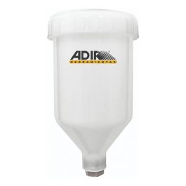 Vaso Repuesto Plástico 600 ml Adir AD-731 para Pistola de Pintar