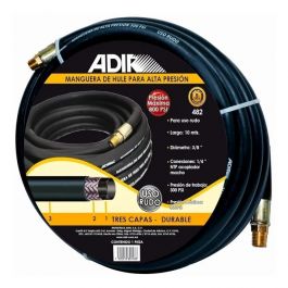 Manguera de Alta Presión 3/8" Macho 10 m Adir AD-482 para Hidrolavadora