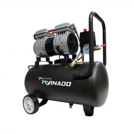 Compresor Silencioso 1 HP 24 L Goni 37007 Tornado para Taller y Pintar