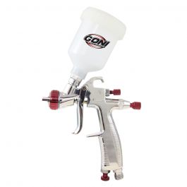 Mini Pistola LVLP 120 ml Boquilla 0.8 mm Goni 33000mini para Retoque