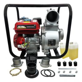 Motobomba a Gasolina 8 HP 4"x4" 129 Adir para Agua y Riego