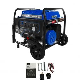 [CM-2625] Generador a Gasolina 5500W HYE5500 Hyundai para Obra y Taller