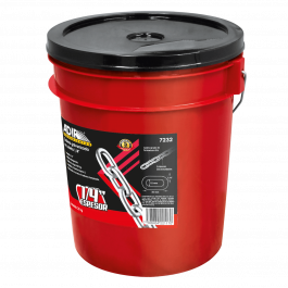 Cadena Galvanizada 1/4" Cubeta 25 kg Adir 7232 Grado 30 ASTM A413