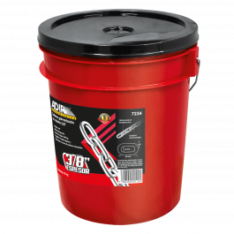 [CM-196] Cadena Galvanizada Cubeta 3/8" 25kg Adir 7234 para Izaje