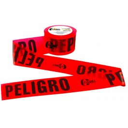 [CM-5103] Cinta de Advertencia Peligro Cabel para Señalización