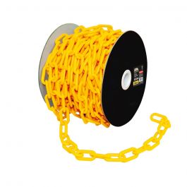 Cadena Plástica de Señalización Amarilla 5/16" 25m Adir 17672