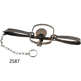 [CM-2587] Trampa para Coyote No. 2 Reforzada Acero Templado Cal. 10 Austral