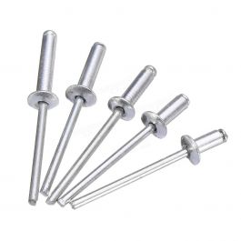 Remache POP 3/16" x 3/8" AD66BS Aluminio Caja con 500 Piezas