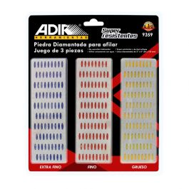 [CM-4520] Juego de Piedras de Afilar Diamantadas 3 Piezas Adir 9359