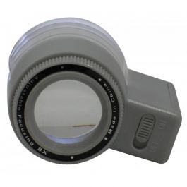 [CM-4942] Lupa Vaso 23mm 8X con LED Reticulada OBI 260605 para Mediciones