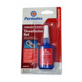 Fijador de Rosca Rojo Alta Resistencia 10 ml Permatex 26210