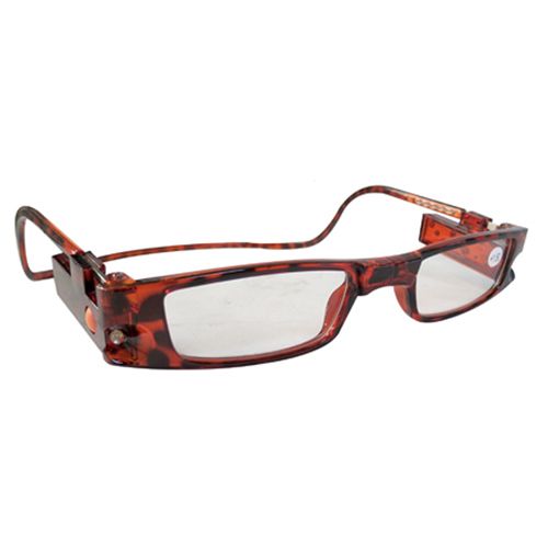 [OB-203342] Anteojos Lectura Clik Carey con Leds +3.00 OBI