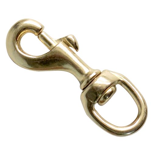 [OB-206299] Bandola de Latón Giratoria Oval  OBI para Línea de Vida