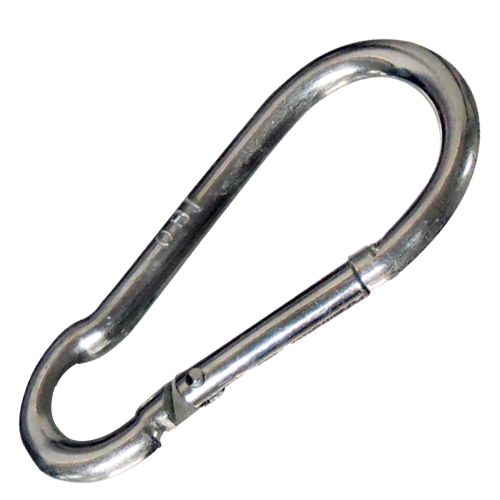 [OB-206219] Mosquetón 7 cm OBI paq. 50 pzas