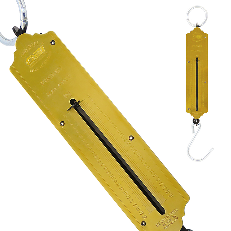 [OB-207144] Báscula Romana 50 kg OBI Bronce y Hierro para Mercado y Campo