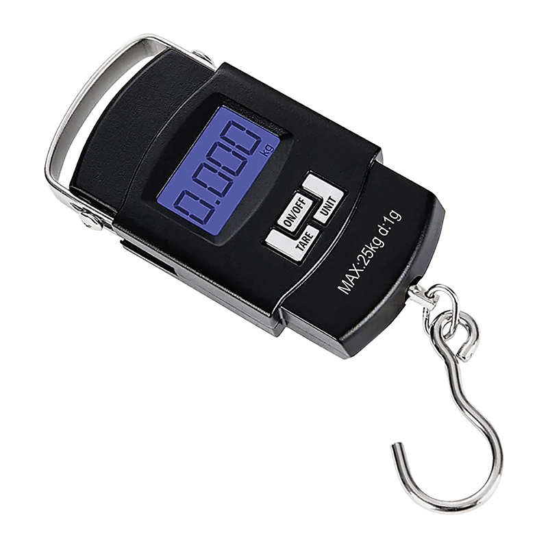 [OB-207123] Báscula Digital para Maleta 25 kg OBI para Viaje y Paquetería