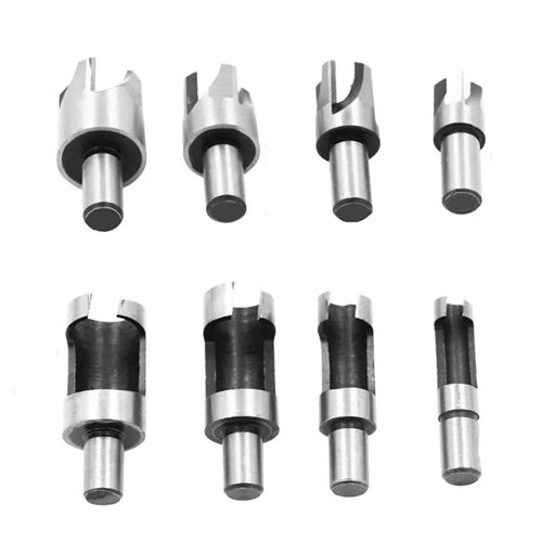 [OB-211687] Kit Brocas Sacabocado Cóncavo para Madera OBI 8 pzas