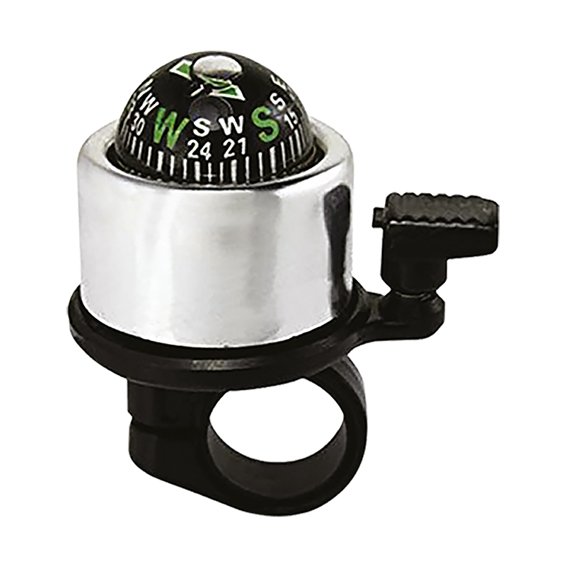 [OB-212322] Brújula de Esfera con Timbre para Bicicleta OBI