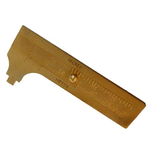 [OB-215133] Calibrador Pie de Rey (Vernier) 4" LATÓN