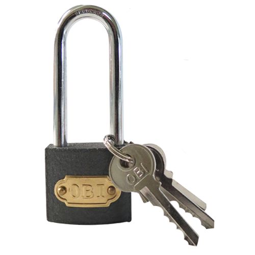 [OB-216512] CANDADO HIERRO GRIS 32 mm CAJA CON 6 PZAS. G.L.