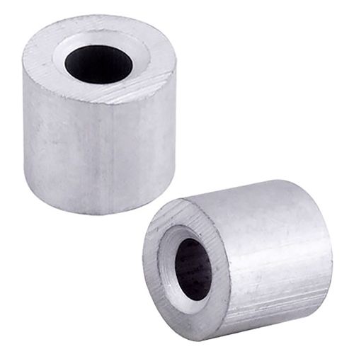 [OB-217130] CASQUILLO TOPE ALUMINIO 1/8″ con 100 PZAS.