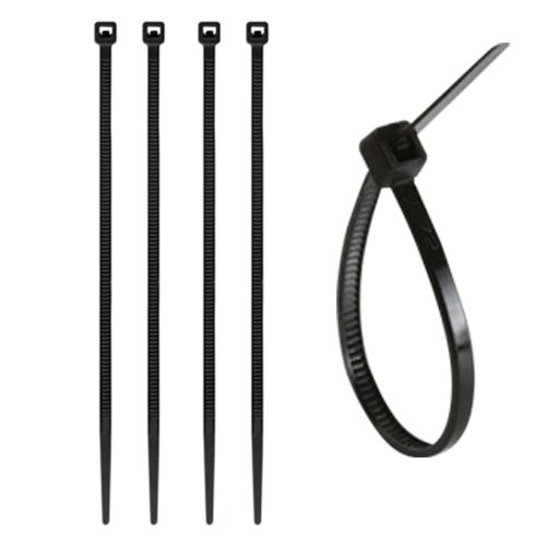 [OB-224328] CINTILLO NEGRO 6″ 15 cm con 100 PZAS.