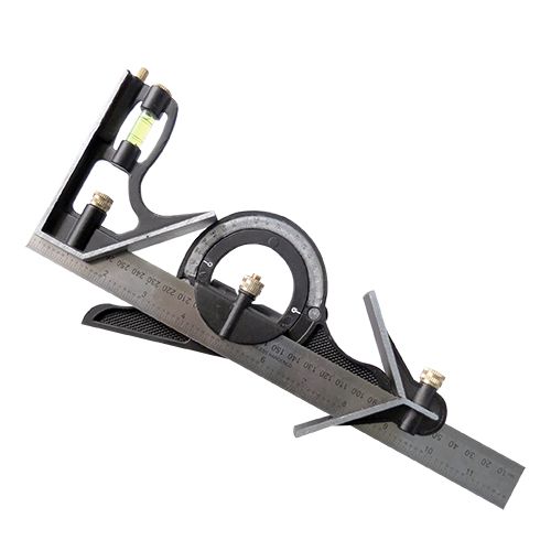 [OB-244506] Escuadra Combinacion 12" Centro Y Transportador