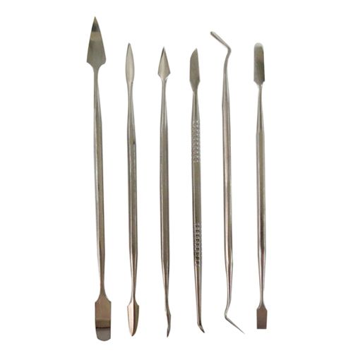 [OB-245510] Espatula Hobby Punta Doble Juego 6 Pzas.