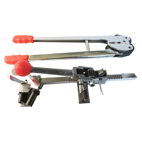 [OB-247106] Juego Flejadora Plástico 12–16 mm OBI 2 Pzas para Flejar Cajas