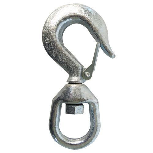 [OB-248509] Gancho para Eslinga con Ojo Giratorio y Pestillo 1 T OBI para Izaje