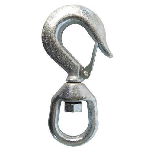 [OB-248510] Gancho para Eslinga con Ojo Giratorio y Pestillo 1.5 T OBI para Izaje