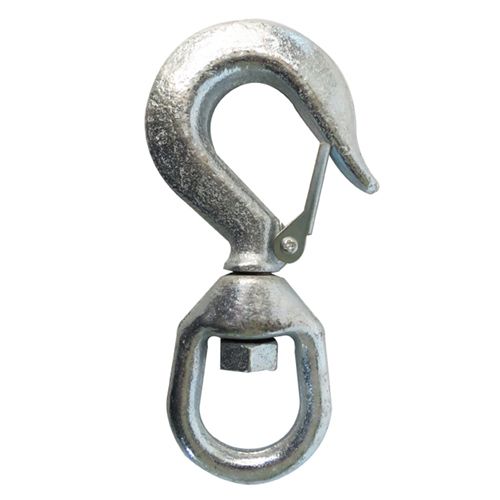 [OB-248513] Gancho para Eslinga con Ojo Giratorio y Pestillo 3 T OBI para Izaje