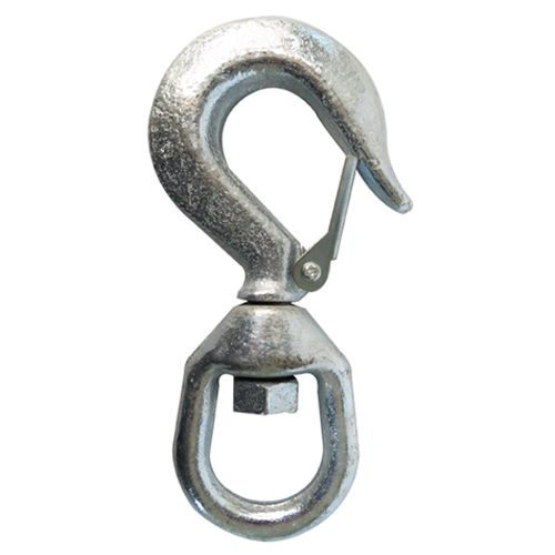 [OB-248508] Gancho para Eslinga con Ojo Giratorio y Pestillo 0.75 T OBI para Izaje