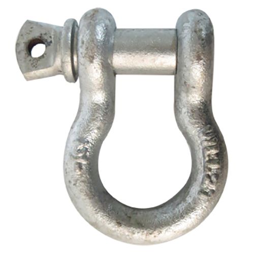 [OB-249803] Grillete Lira (Shackle) 1/4" OBI Caja 10 Pzas para Cable de Acero