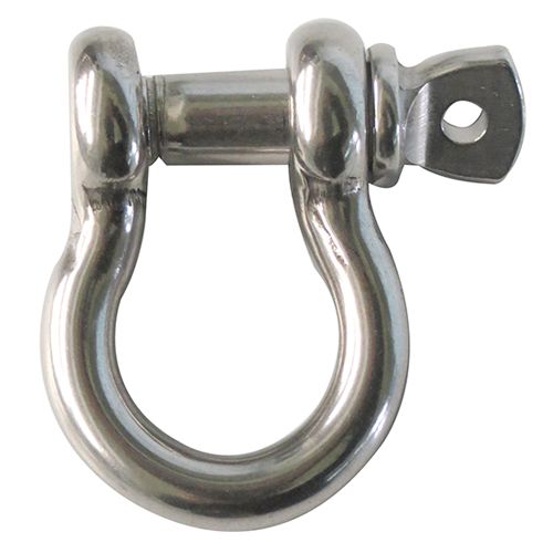 [OB-249825] Grillete Lira Inoxidable 1/4" OBI Caja 10 Pzas para Cables y Eslingas