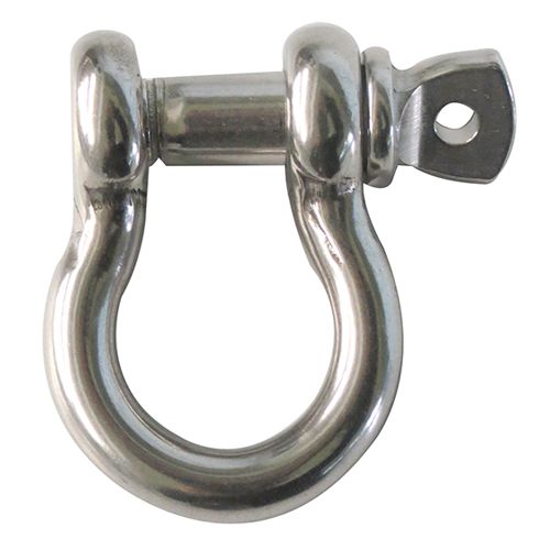 [OB-249828] Grillete Lira Inoxidable 1/2" OBI Caja 5 Pzas para Cables y Eslingas