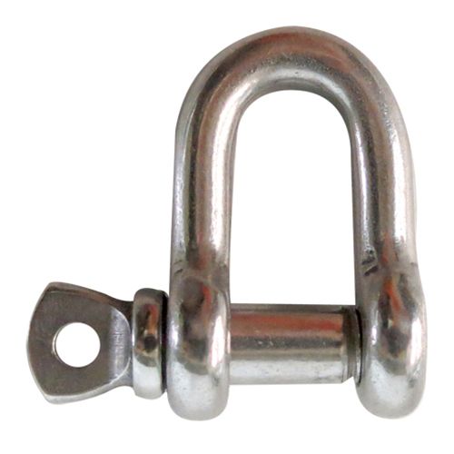 [OB-249837] Grillete Recto Inoxidable 3/8" OBI Caja 10 Pzas para Cables y Eslingas