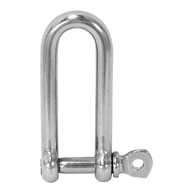 [OB-249847] Grillete Recto Largo Inoxidable 6 mm OBI Caja 15 Pzas para Cables